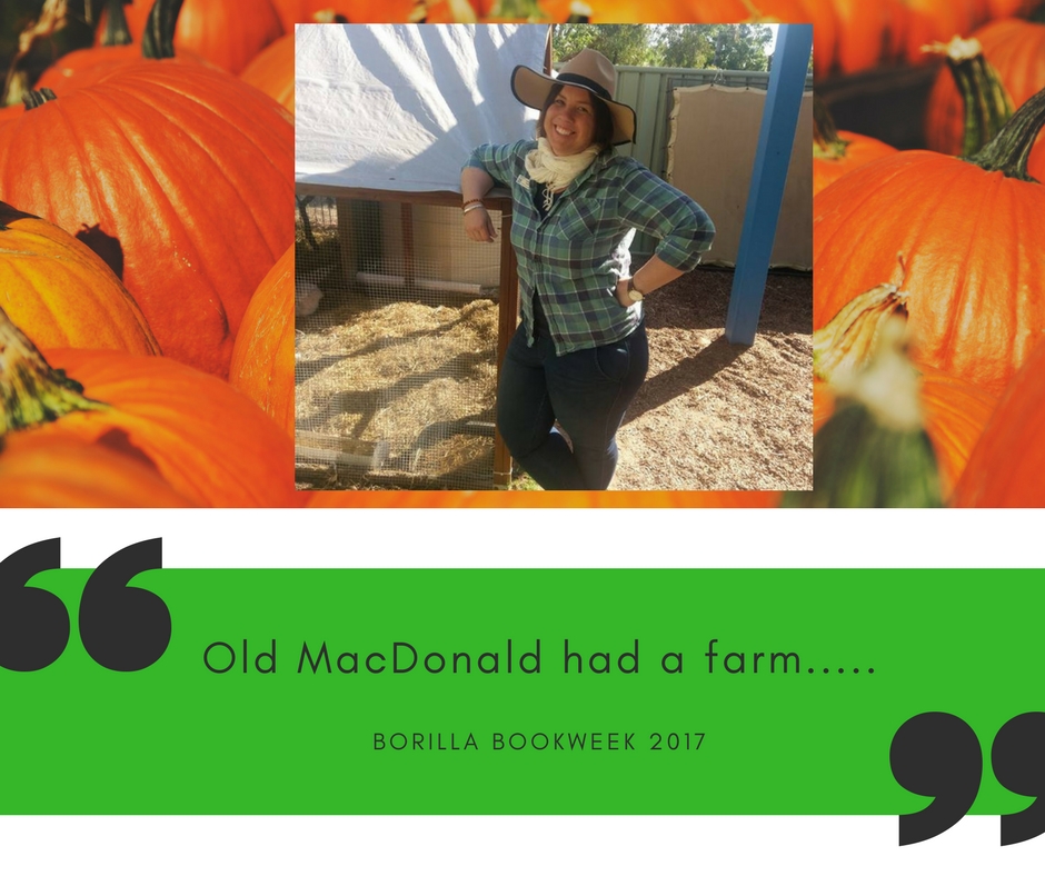 Old MacDonald had a farm..... BOOKWEEK