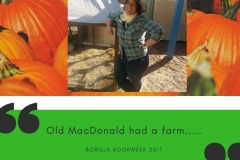 Old MacDonald had a farm..... BOOKWEEK